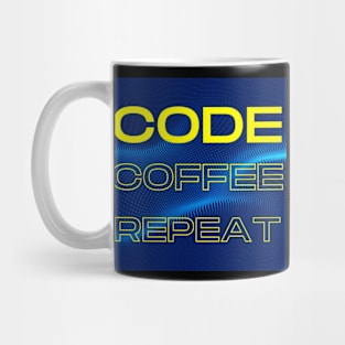 Code Coffee Repeat Mug